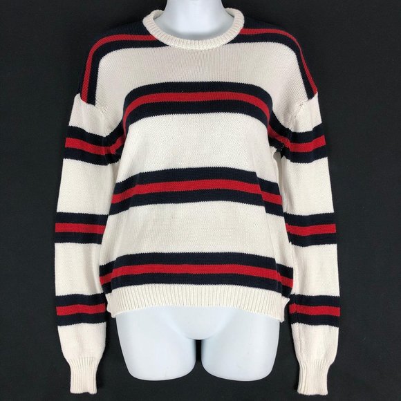 Brandy Melville Striped Sweater Knit Heavy One Siz